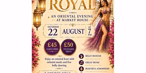 Couscous Royal and Live Oriental belly dancer