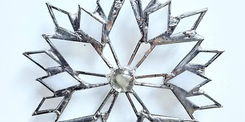 Christmas in July Design Your Own Stained Glass Snowflake