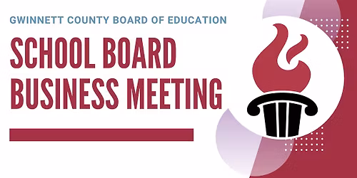 April Board of Education Business Meeting