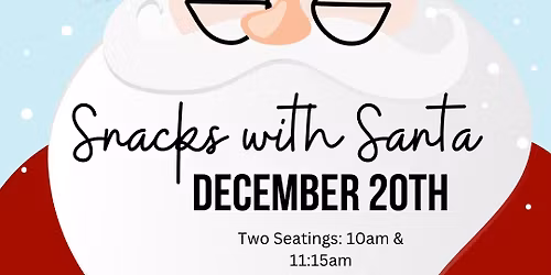 Snacks with Santa 2025