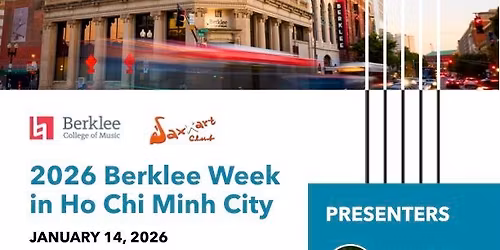 2026 Berklee Week in Ho Chi Minh City