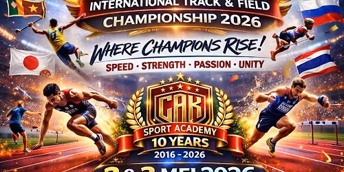 KUALA LUMPUR SUPERHERO INTERNATIONAL TRACK & FIELD CHAMPIONSHIP 2026