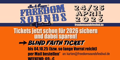 Freedom Sounds Festival 2026