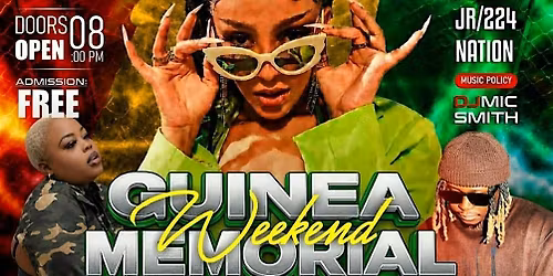 GUINEAN MEMORIAL WEEKEND AFTERPARTY @ PLUS233 EVENT CENTER,