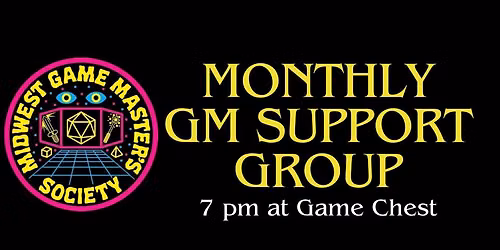 June Game Master Support Group Meeting