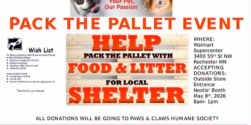 Pack the Pallet Event