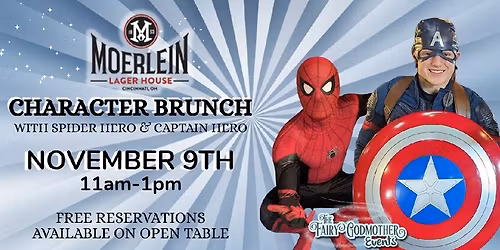 Superhero Brunch with Spider and Captain