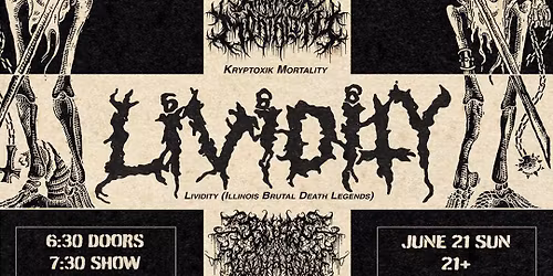 Lividity \/ Burt Bacharach \/ Kryptoxik Mortality \/ Neuropsychosis \/ Moldavite