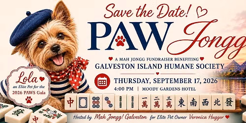 PAW Jongg - a mahjong FUNdraiser for GIHS