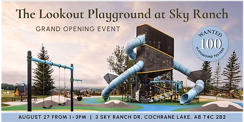 The Lookout Playground @ Sky Ranch Grand Opening!