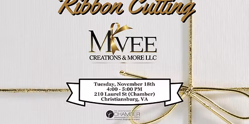 Ribbon Cutting: MVEE Creations & More