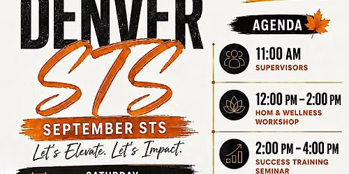 September 2026 \/ The Denver STS