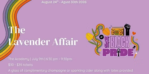 The Lavender Affair: A Formal Fundraiser for SF Black Pride