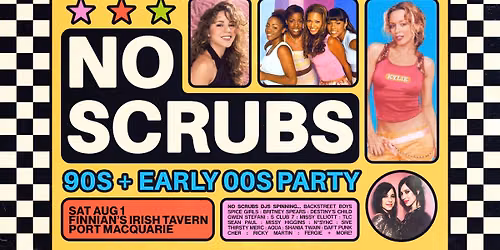 No Scrubs: 90s + Early 00s Party - Port Macquarie 