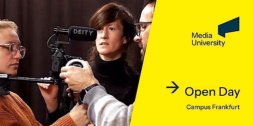 Last Open Day Before the Start of the Semester | Media University Frankfurt