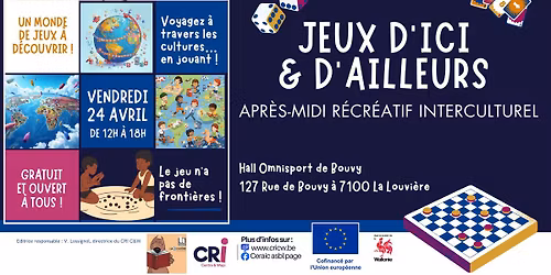 \ud83c\udfb2 Jeux d\u2019ici et d\u2019ailleurs \u2013 Apr\u00e8s-midi interculturelle et interg\u00e9n\u00e9rationnelle