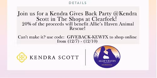 Kendra Scott Gives Back 