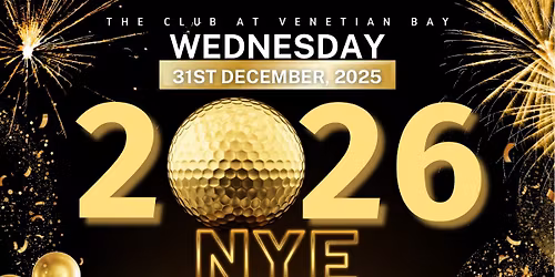 New Year\u2019s Eve Celebration at the Club at Venetian Bay