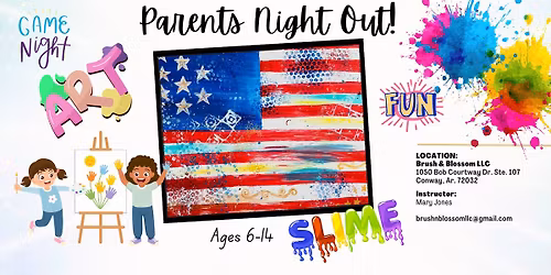 Parents Night Out & Art Camp!