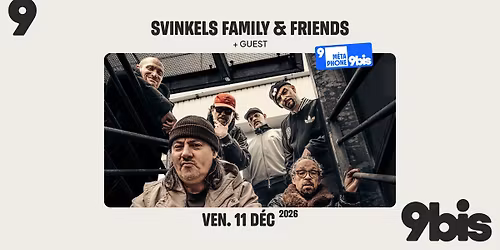 SVINKELS FAMILY & FRIENDS + guest
