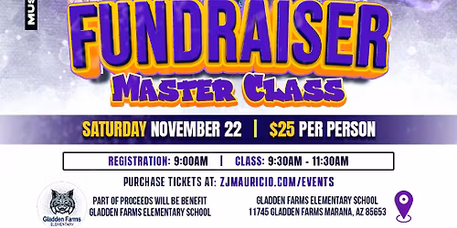 GFE PTO +Turn Up Fitness Zumba Master Class Fundraiser