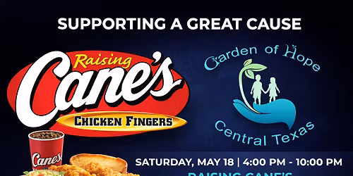 Dine to Donate with Raising Cane's and GOH