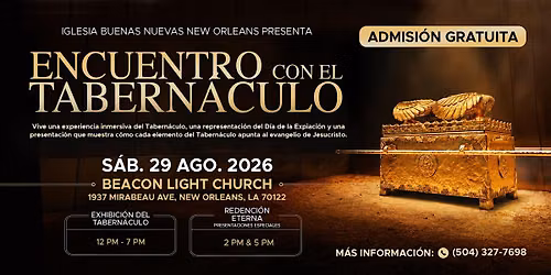 Encuentro con el Tabern\u00e1culo en New Orleans 2026