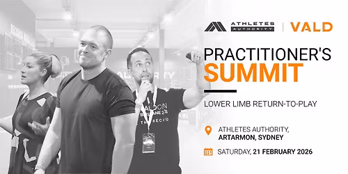 Practitioner's Summit: Lower Limb Return-to-Play