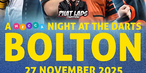 Bolton Mecca 2025 - A night at the darts