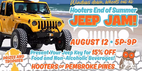 Hooters Pembroke Pines Jeep Jam!