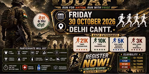 Defence Warriors Marathon 2026