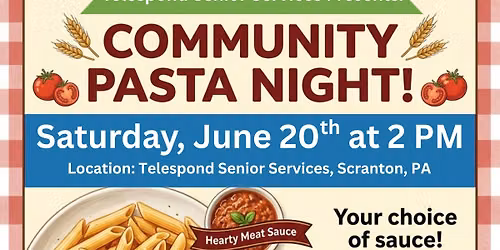 Community Pasta Night