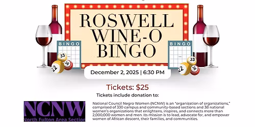 Wine-O BINGO benefitting National Council Negro Women