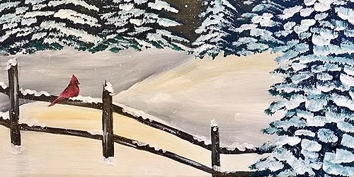 Paint and SIp: Winter Woods