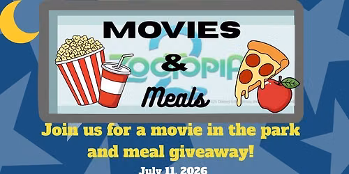 Movies & Meals - Quintette Park Movie Night