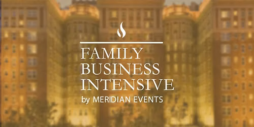 The Family Business Intensive 2026