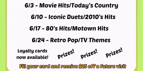 Free, All Ages Music Bingo at The Pub Maple Park