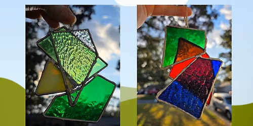 Stained Glass Collage with Katelyn