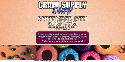 Craft Supply Swap