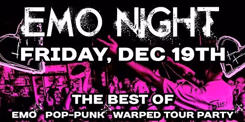 Emo Night ft. Flicker\/\/Fade Live Band Emo Night!