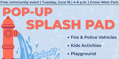 Pop-Up Splash Pad
