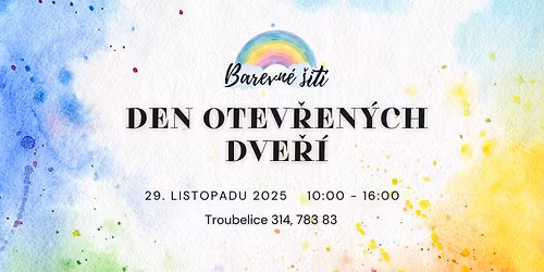 Den otev\u0159en\u00fdch dve\u0159\u00ed v Barevn\u00e9m \u0161it\u00ed