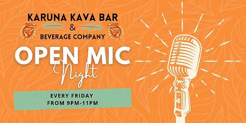 Open Mic Night at Karuna