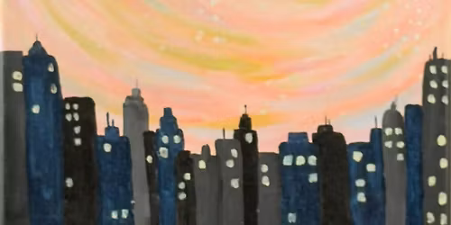 Toledo Paint & Sip Party \u2013 Snow Storm in the City