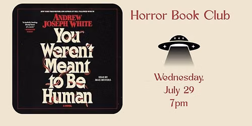 July Horror Book Club