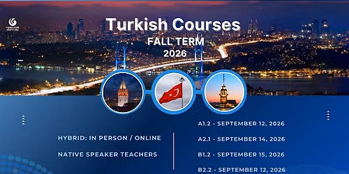 Hybrid Turkish Courses - Fall Term 2026