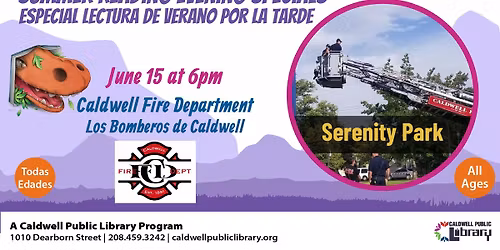 Summer Reading Evening Special- Caldwell Fire Department