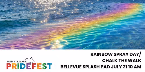Rainbow Spray Day\/Chalk the Walk