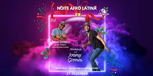 \u2728 NOITE AFRO LATINA \u2728