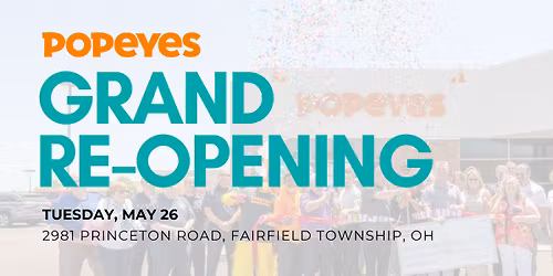 Fairfield Township Popeyes Grand Re-Opening Celebration